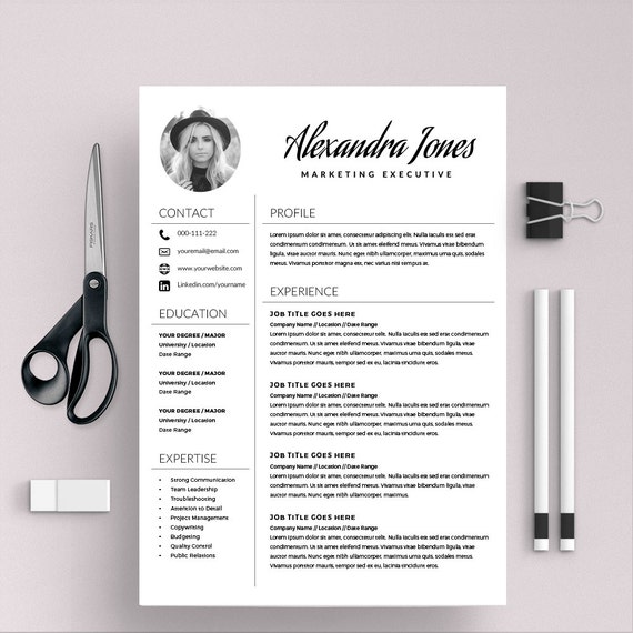 Elegant Resume Template Creative Resume Cv Template