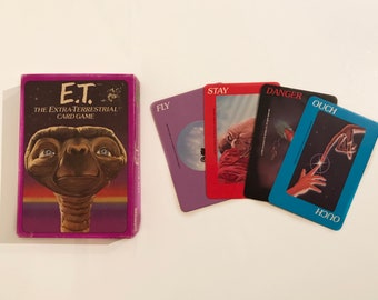 VINTAGE 'E.T The Extra-Terrestrial Card Game' 1982