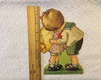 1920-1930's Valentine Card- Mechanical Valentines