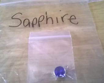 Sapphire charm