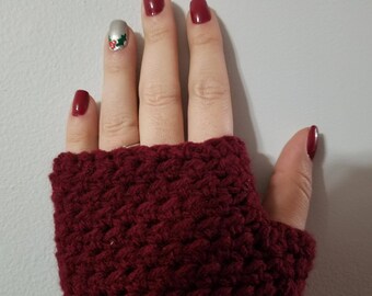 Crochet Fingerless Gloves