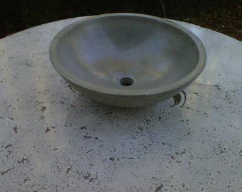 Concrete Vessel sink, Bowl