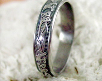 Hand Made Sterling Silver Ring - ANY SIZE - Creative Mode