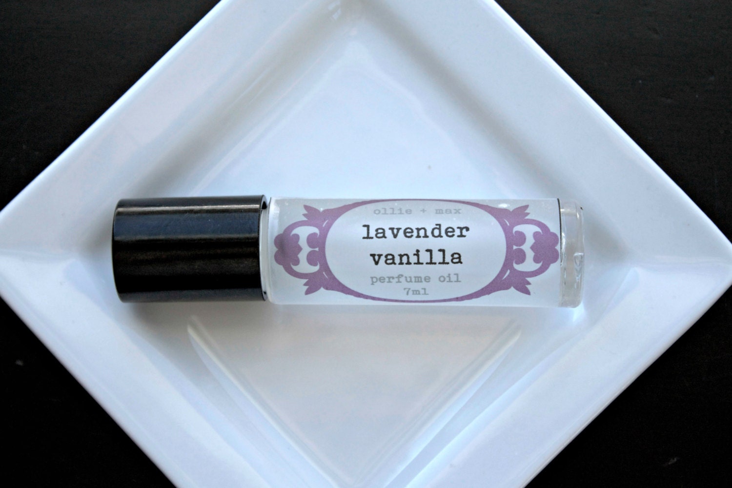 lavender and vanilla perfume