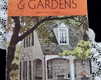Original 1935 Better Homes Garden Magazine 65 pages Antique!