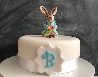 Edible Peter Rabbit Cake Topper Decoration