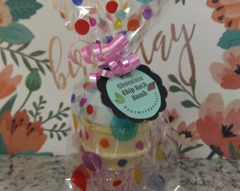 Ice Cream Cone Scented Big Boy Bath Bomb!!! 4.5 ounces
