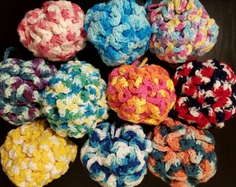 Large Crochet Bath Loofah
