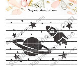 Galaxy stencil | Etsy