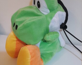 Rock Climbing Chalk Bag made from a child's plush toy