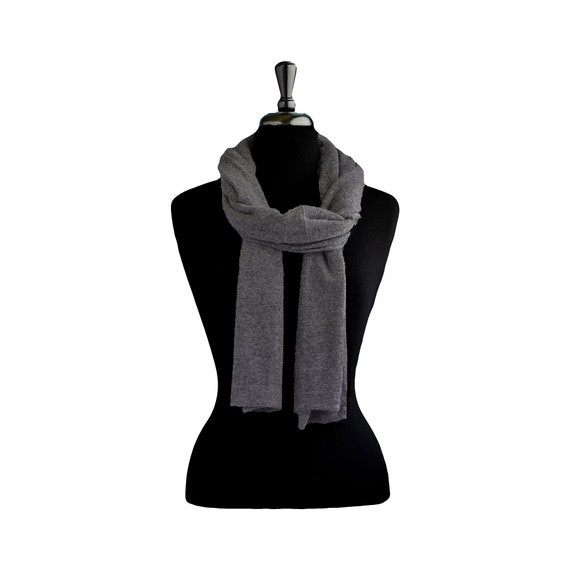 Knitted shawl cashmere shawl pashmina shawl aesthetic clothing vegan clothing knit scarf blanket scarf nepal natural wool gift for women KN