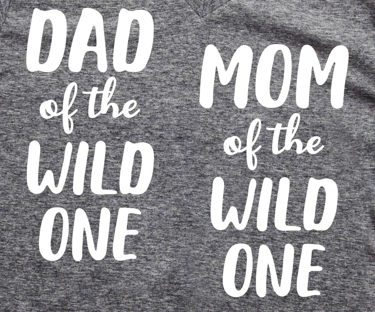 Download Dad MOm of the Wild Svg Mom Svg Mom Shirts Svg Designs for Heat Transfer Vinyl Designs Couple ...