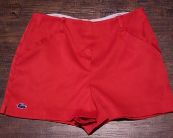 lacoste shorts womens