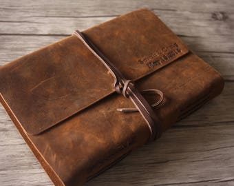 Personalized Leather Journal, Handmade Sketchbook Journal, Diary Journal, Rustic Leather Notebook Covers Journal, Guestbook Journal