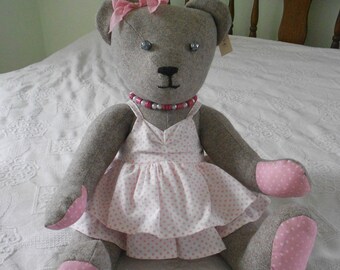 The large Teddy bear fabric