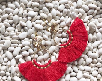 Golden Shadow Swarovski Fringe