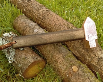 Copper mini hammer /hand forged /hammer /thor hammer /mallet /copper hammer /mini hammer /custom hammer /forged hammer /cast hammer /edc