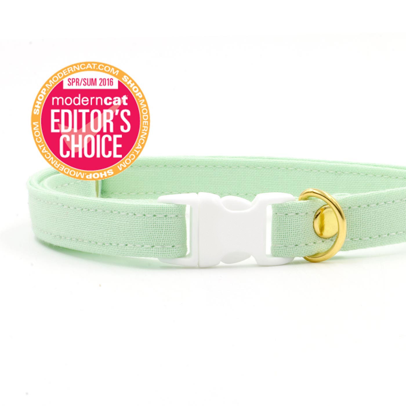 Mint Green Cat Collar with Breakaway Safety Buckle Kitten