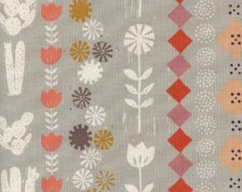1/2 yard SUNSHINE By Alexia Abegg for Cotton and Steel Collage Grey