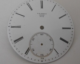 Tissot Pocket Watch Porcelain Dial (LOCLE 3772) New