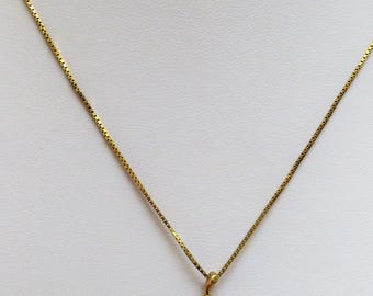 925 Sterling Silver Gilt Goshenite Beryl and Cultured Pearl Pendant Necklace