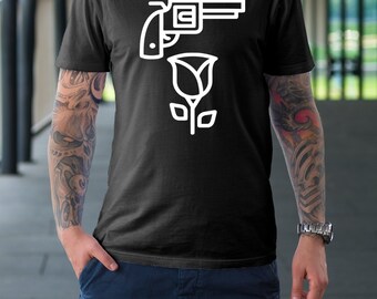 Guns & Roses - Minimalist Band T-shirt
