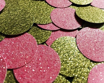 Pink and Gold Confetti