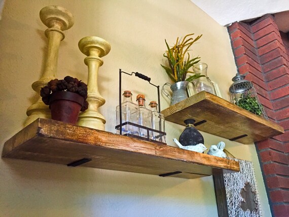 Deep Industrial Shelves Wood Wooden Rustic Shelf Floating Bathroom Deep Industrial Shelves Wood Wooden Rustic Shelf Floating Bathroom