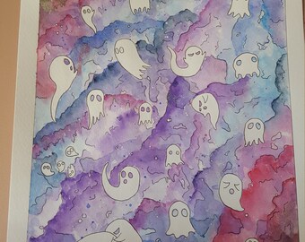 Space Ghost Original Painting