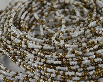 African Waist Beads, Waist Beads, Two colours African Waist Beads