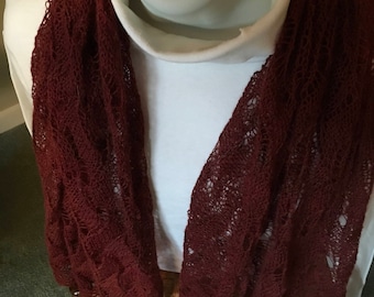 ALPACA LACY SHAWL