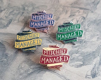 Mischief Managed - Harry Potter Enamel Pin
