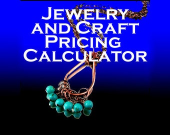 Jewelry and Craft Pricing Calculator - Easy to Use (Excel File)