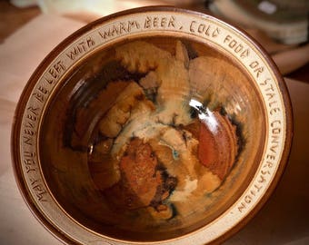 Small Inscribed Bowl