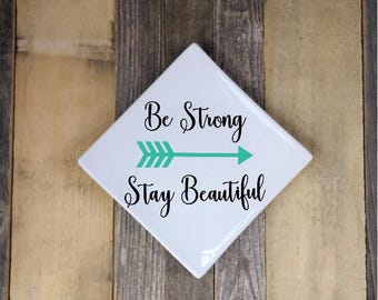 Gift Idea for Family, Personalized Jewelry Dish, Hand Painted Trinket Dish, Jewelry Dish, Key Dish, Custom Quote dish, Sayings Trinket Dish