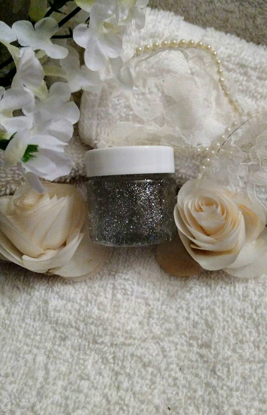 Silver Body Glitter Gel GelShimmerGlitterBody