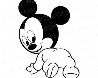 Download 159+ Baby Mickey Mouse Svg SVG File for Cricut