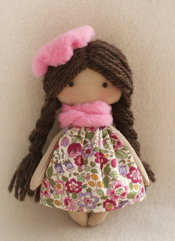 DIY kit Rag Doll making supplies Simple to do Dolls Girl