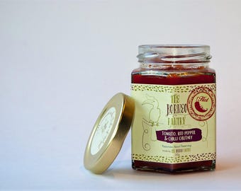 HOT Tomato, Red Pepper and Chilli Chutney