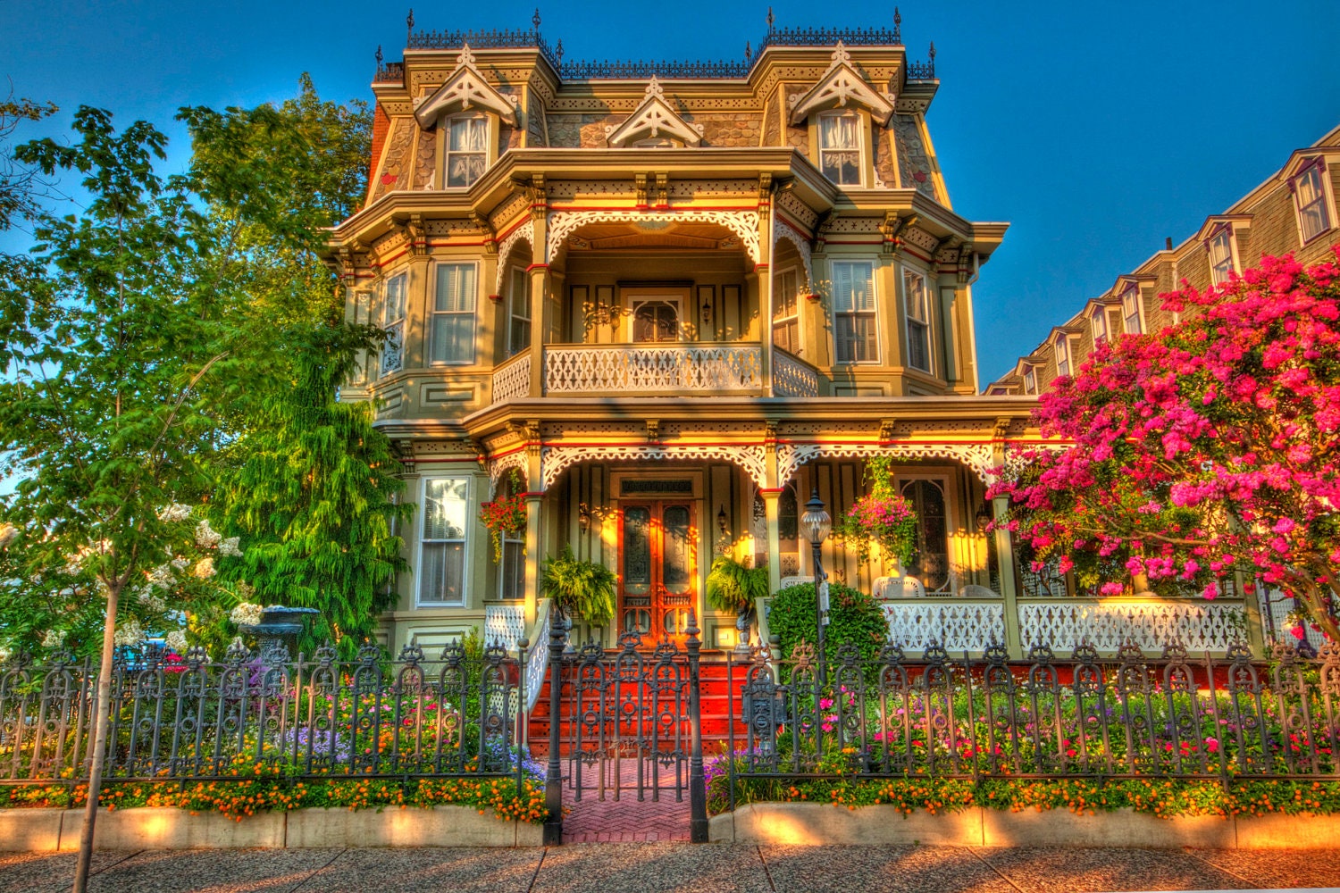 Victorian House Cape May New Jersey Shore Color Photograph