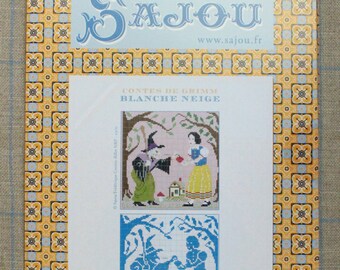 Snow White - Grimm's fairy tale in cross stitch