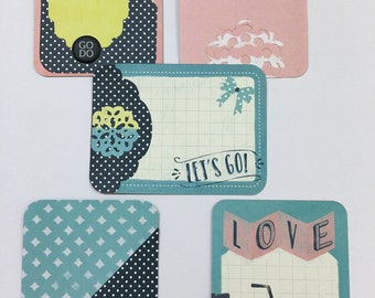 Handmade project life or pocket cards