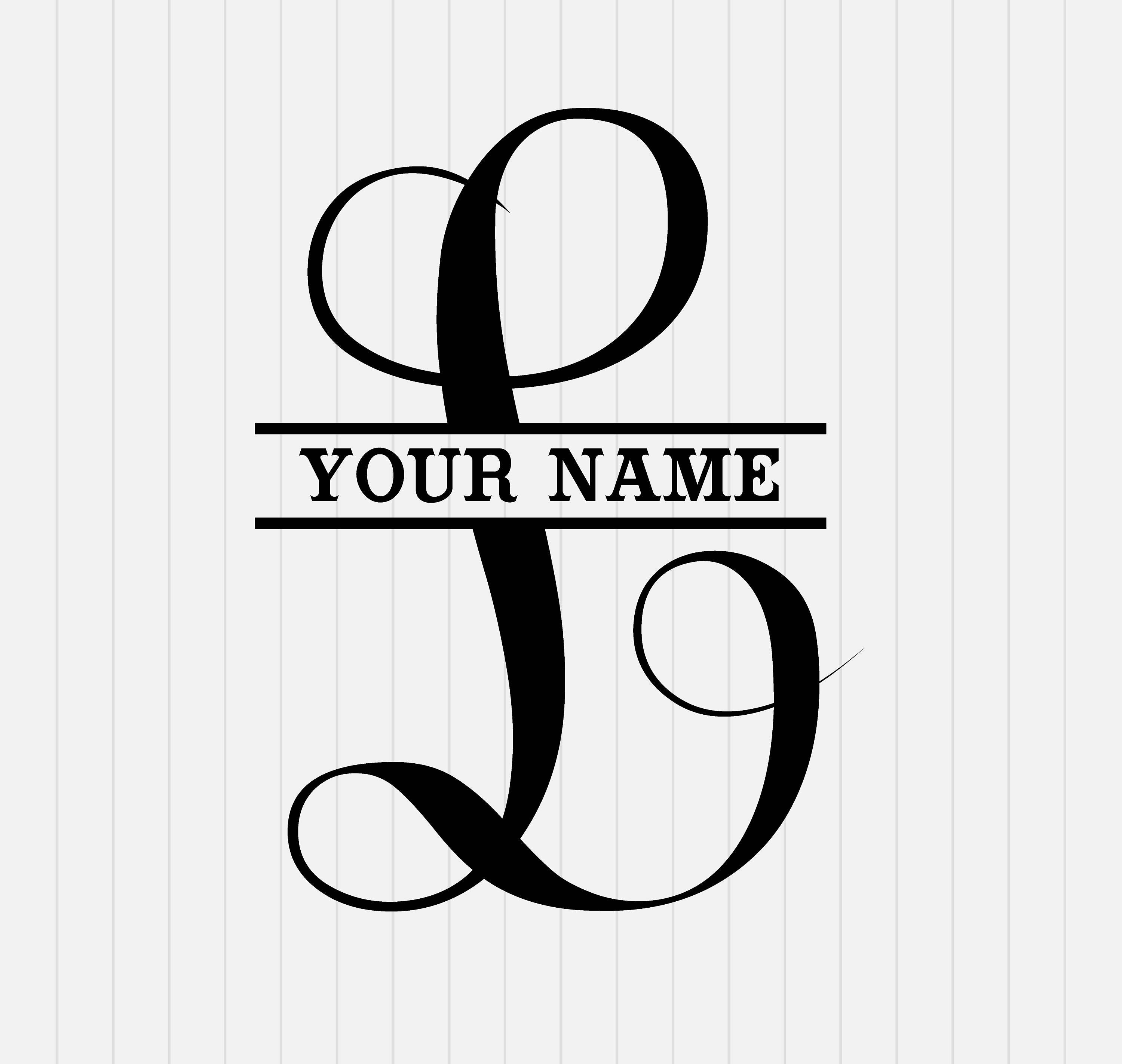 L Monogram Svg Free - Free Layered SVG Files