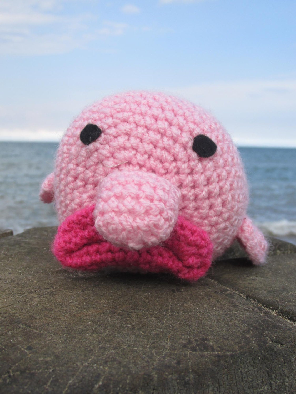 Crochet Amigurumi Blob Fish Ready to Ship