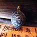 Antique Silver Charm, Protection Amulet, Seven Matrikas, India Silver, Gypsy Medallion, Sacred Jewelry, DIY Necklace, Bohemian Pendant