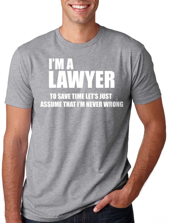 Lawyer T-Shirt Gift For Lawyer Funny Occupation Tee Shirt