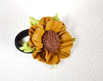 brown yellow flower jewelry elegant jewelry colorful jewelry thank you gifts teens jewelry botanical elegant wedding gift ideas for women