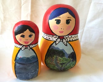 Ceramic Nesting Doll