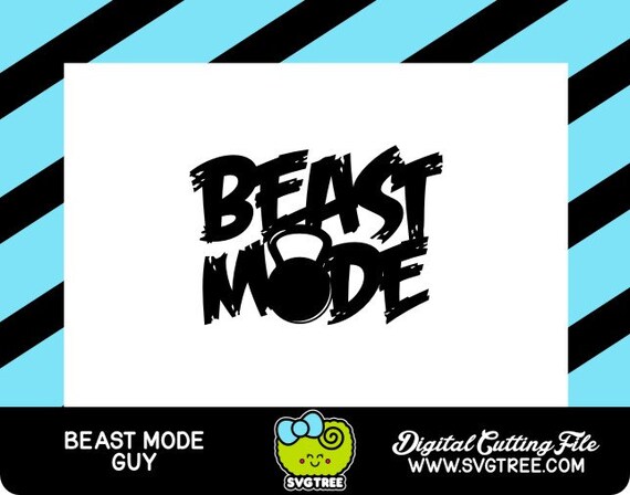 Download Fitness SVG Beast Mode SVG Beast Mode Tshirt Design Commercial