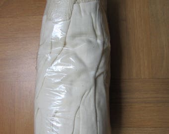 gant en tissu beige taille7 x10 paires